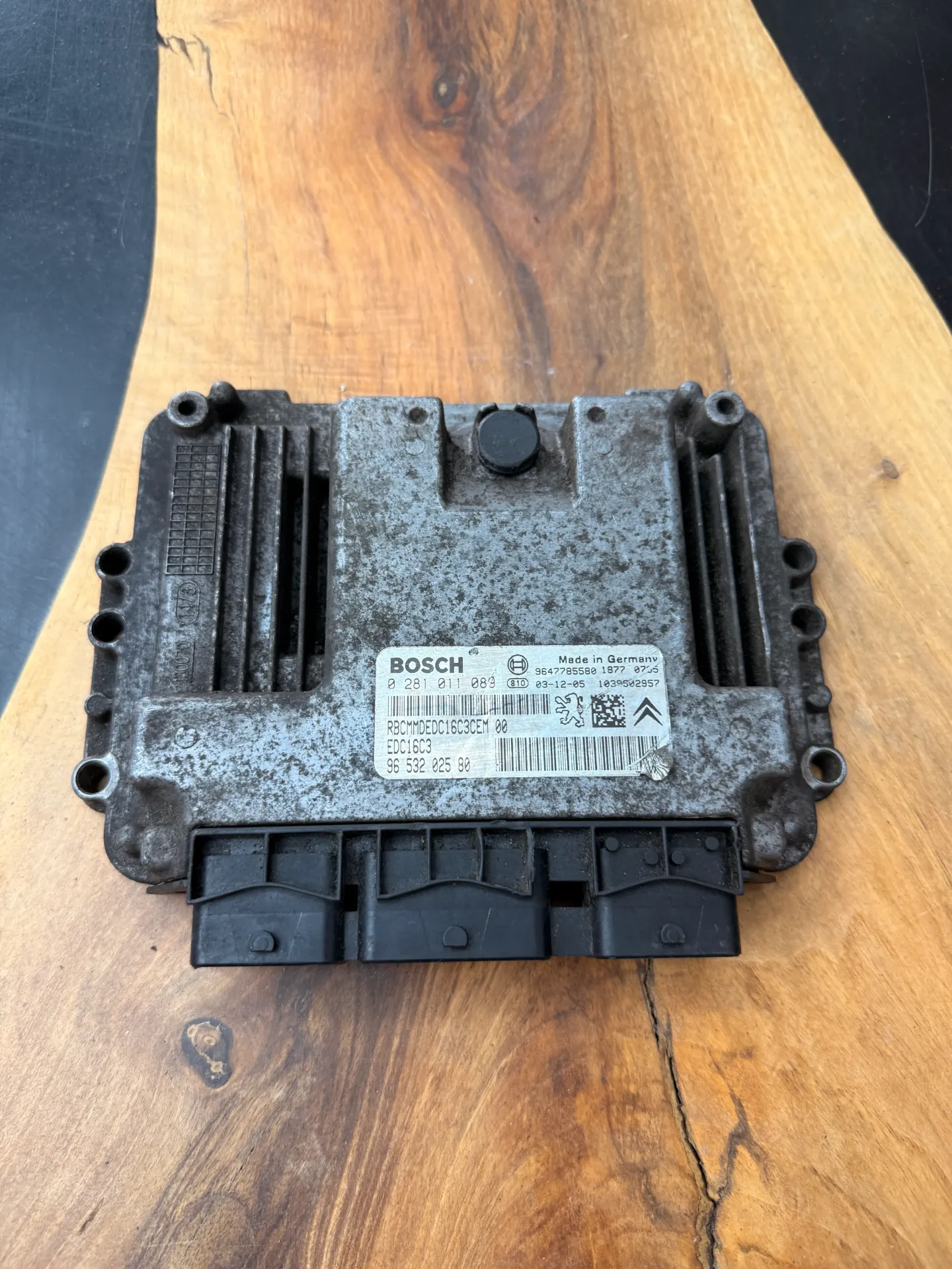 Calculateur Moteur I EDC16C3-9.12 | 0281011089 | 9653202580 | 1039S02957